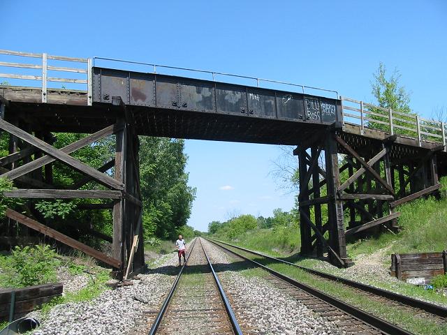 Newberry Bridge
Variance under the Newberry bridge crossing the CN main line in Durand 
