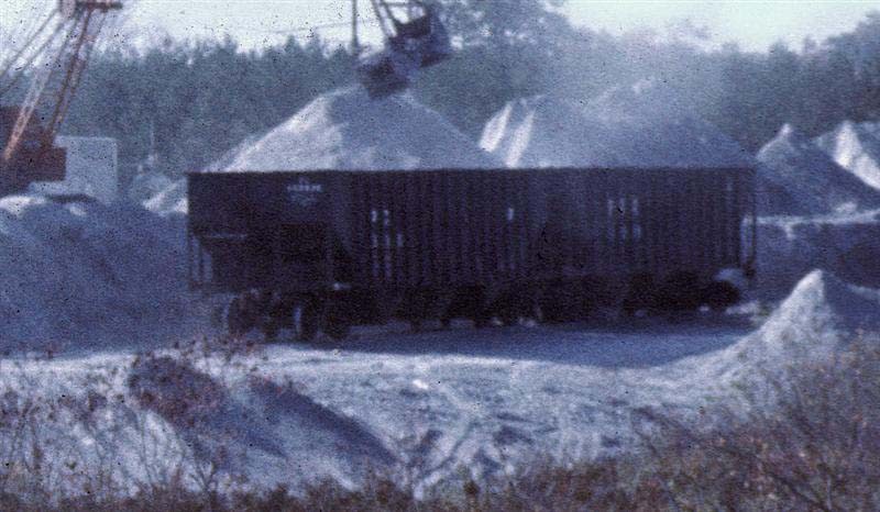 mystery photos hints
Penn Central and PRR hoppers being load at Sand Lake Mi.
