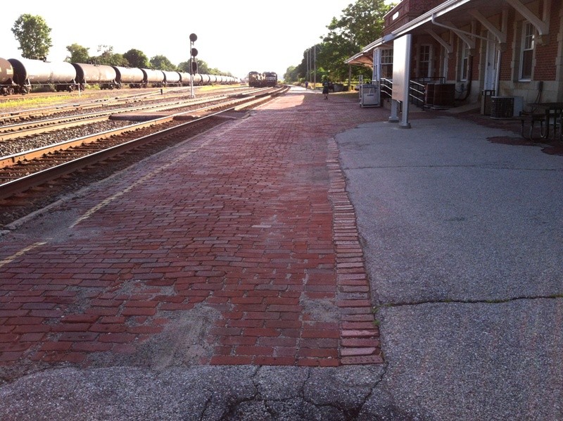 Elkhart Bricks
Someone on here as worked on the bricks at the Amtrak station in Elkhart 
