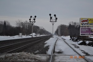 Old signals and new signal towers.