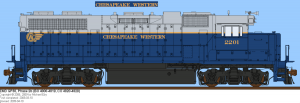 CHW GP38 #2201