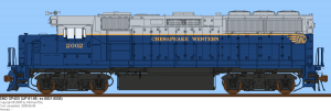 CHW GP40X #2002